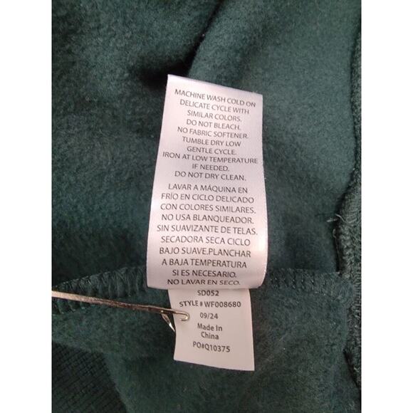 Wildfox Sweatshirt M Extra Dirty Bailey Sweater Pine Grove Green Olive Martini - Picture 4 of 8